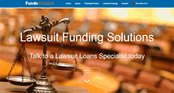 Desktop Screenshot of funds4claims.com